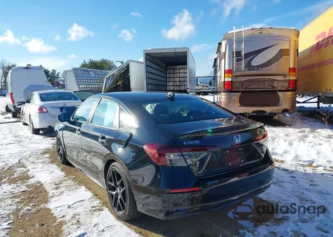 2025 Honda Civic Sport z USA, uszkodzony, nr VIN 2HGFE2F57SH503146